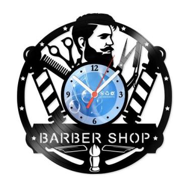 Imagem de Relógio De Parede Disco Vinil Comercial - Barbearia 6 - VCM-024 - Mode
