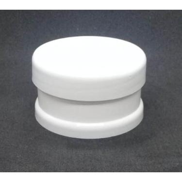 Imagem de Pote Vazio Para Pomada 30ml Com Tampa 20 Unidades - Potedz, Branco