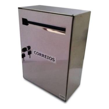 Imagem de Caixa De Correio Inox Maior Para Entrada De Prédio 40x30x15 - CASINOX,