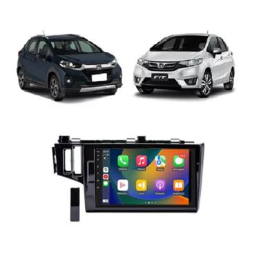 Imagem de Kit Multimidia New Fit DX LX 15 / 21 Carplay AndroidAuto 9 Pol - Roadstar 908BR