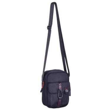 Imagem de Bolsa Transversal De Ombro Shoulder Bag Oficial Do Flamengo, Preto