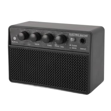 Imagem de Tbest Amplificador de Graves Elétrico Recarregável Bt de 10W para Guitarra e Baixo Elétrico Preto