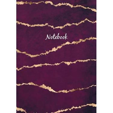 Imagem de Libreta De Puntos: A4 Cuaderno Dot Grid Para Bullet Journaling, Lettering, Art Notes | Journal De Punteados | 110 Páginas Con Cuadrícula De Punto | Soft Cover Púrpura