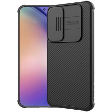 Imagem de Nillkin Capa Camshield Pro Anti Impacto Compatível com Galaxy A55 - Preto
