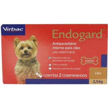 Imagem de Vermífugo Endogard 2,5kg Para Cães Com 2 Unidades - VIRBAC