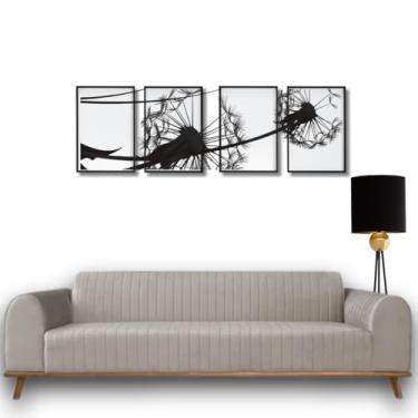 Imagem de Sofá Living Átila, 2,50 Metros, Design Retrô. (Veludo - Cinza)