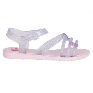 Imagem de Sandália Infantil Barbie Rasteira Uni Estojo Feminina-Feminino