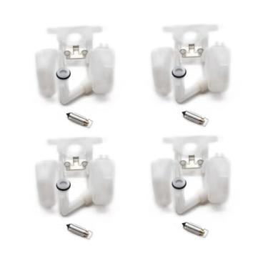 Imagem de Sistema de combustível de motocicleta para reparo de carburador boia e agulha flutuante para Suzuki GS500E 1990-2000 GS500 GS 500 E 500E