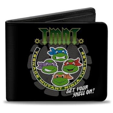 Imagem de Buckle-Down Bifold Wallet Ninja Turtles
