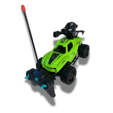 Imagem de Carrinho Brinquedo Plástico Controle Remoto 5 Canais Luzes Alta Qualid
