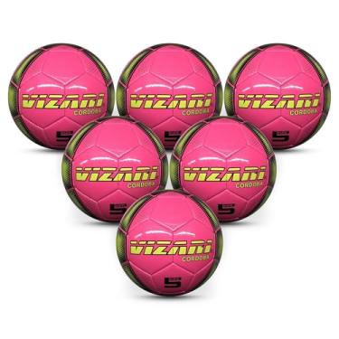 Imagem de Vizari Bola de futebol Córdoba | Conjunto profissional de bola de futebol juvenil EVA para jogos internos e externos | Ideal para treinamento de futebol e presentes para amantes de futebol (pacote com
