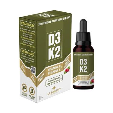 Imagem de Vitamina D3 + K2 em Gotas - 30ml - La San-Day-Unissex