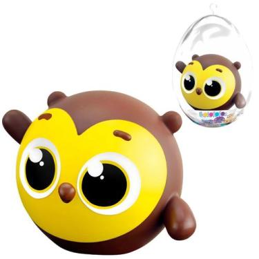Imagem de Brinquedo Ovo de Páscoa Bolofofos Corujinha Pipi - Lider Brinquedos
