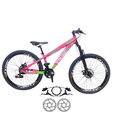 Imagem de Bicicleta Aro 26 Vikingx Tuff 25 Aluminio 21 Velocidades Freio Hidraul