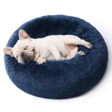 Imagem de Rosquinha calmante para animais de estimação Bedsure, lavável para cãe