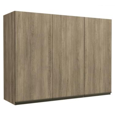 Imagem de Armário Aéreo 120cm Maxxi 3 Portas Nogal G766 Kappesberg