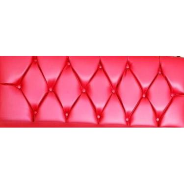 Imagem de Poltrona  booth super luxo 2,80cm vermelha - O REI DAS POLTRONAS