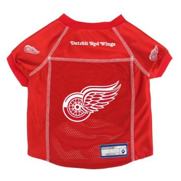 Imagem de Camiseta para animais de estimação Detroit Red Wings da NHL, pequena, 520134-WING-S