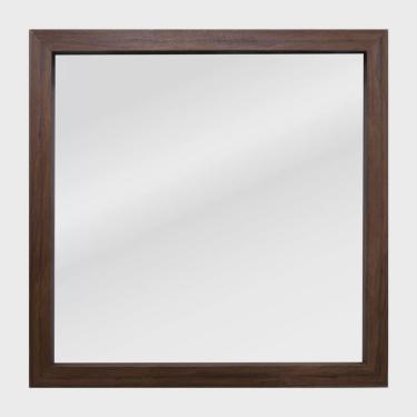 Imagem de Espelho Jonic40 40cm X 40cm Castanho