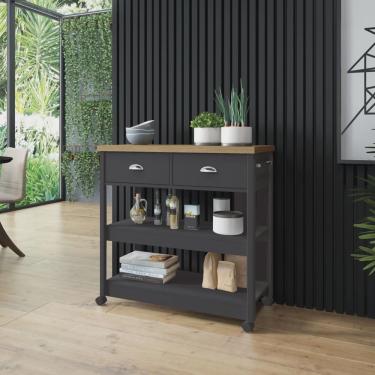 Imagem de Aparador Carrinho Chá 2 Gavetas Ba-135 Denver