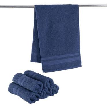 Imagem de Kit 06 Toalhas de Academia Fitness Super Absorvente Hipoalergenica - D