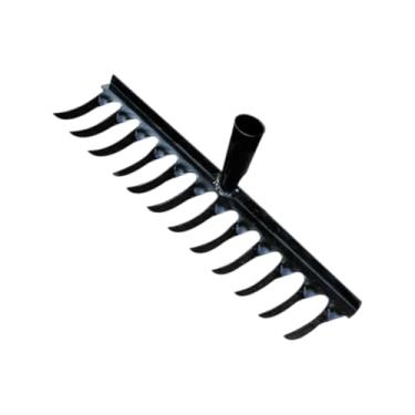 Imagem de Ｂｅｓｇａ Acessórios de ancinho de ancinho de jardim Acessórios multiuso à mão Ferramenta de removedor de ervas daninhas para reunir solo solar solo solo solo, 12 Dentes