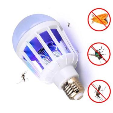 Imagem de Repelente Led Uv Lâmpada Mata Mosquito Mosca Pernilongo - POTENTE