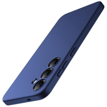 Imagem de JETech Capa Slim Fit para Samsung Galaxy S25 5G, Proteção Total da Lente da Câmera, Case Protetora Fina de TPU Macio para Telefone, Capinha Acabamento Fosco, à Prova de Choque (Azul-Marinho)