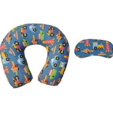 Imagem de Almofada De Pescoço Travesseiro Apoio Encosto Pescoceira para Viagens(carrinho)