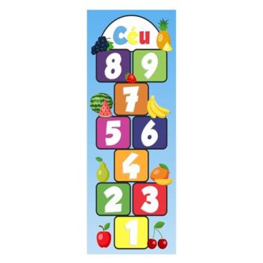 Imagem de Tokfix Adesivo Amarelinha Frutas 2m X 0,73cm