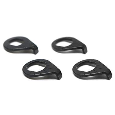 Imagem de VANICE 2 pares de arruelas de segurança de roda de bicicleta, clipe de retenção de cubo M8 e M10 junta fixa para roda de eixo dianteiro e traseiro de mountain road BTT