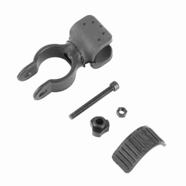 Imagem de Lanterna de montagem em lanterna o guidão frontal ajustável Montagem de lanterna multifuncional de lanterna multifuncional para andar de bicicleta compacto de plástico e