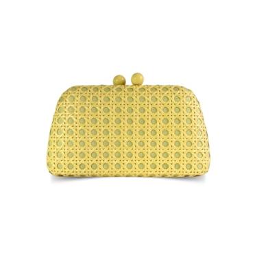 Imagem de Bolsa Clucth Carteira De Festa Blogueira Fashion Luxo Sara (Nude)