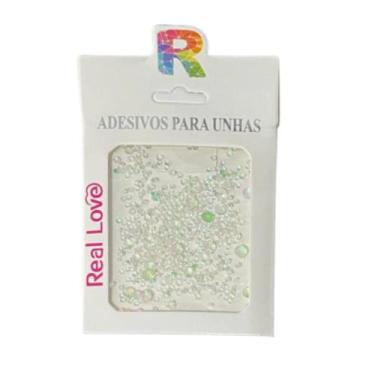 Imagem de Adesivo de Unhas Strass Furta Cor  Real Love, Verde claro