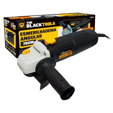 Imagem de Esmerilhadeira Lixadeira Angular Profissional Bta780 The Black Tools 4.1/2 Pol 115mm 780w 50hz/60hz 220v