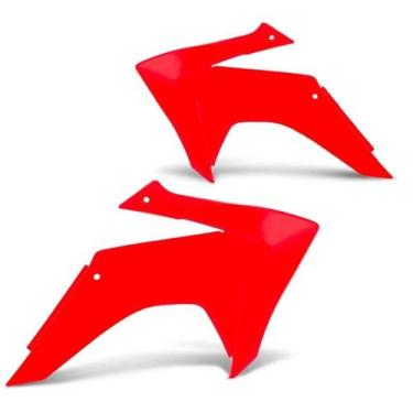 Imagem de Aleta e Aba do Tanque Moto Honda Crf 230 2015 Pro Tork, VERMELHO, CRF 