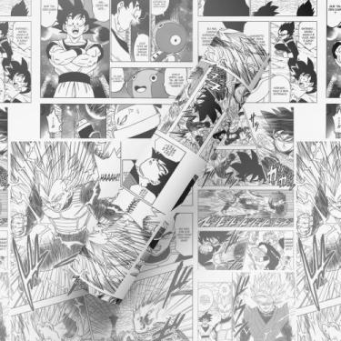 Imagem de Papel de Parede Adesivo Lavável Tema Anime Dbz Sala Quarto  - Deliquad