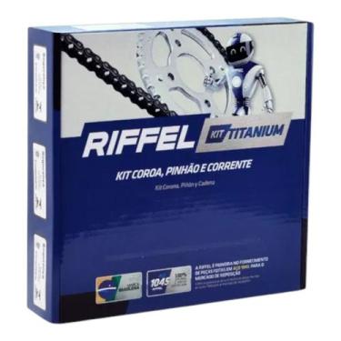 Imagem de Kit Relação Falcon 1999/ 2015 Nx4 Nx400 Transmissão Original - Riffel,