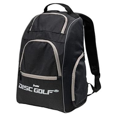 Imagem de Franklin Sports Mochila de golfe Disc – Capacidade de mais de 18 discos, cinza