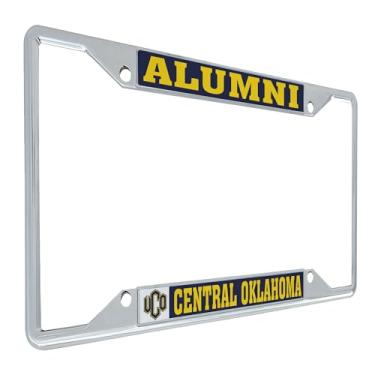 Imagem de Desert Cactus Moldura de placa de licença de metal UCO Bronchos University of Central Oklahoma para frente ou traseira do carro oficialmente licenciada (ex-alunos)