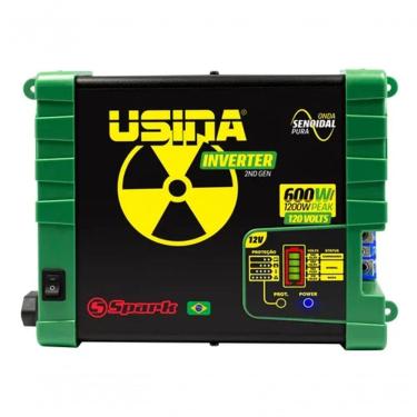 Imagem de Inversor De Energia 2nd Gen 600w 12v Para 120v - Usina
