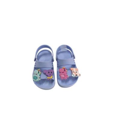 Imagem de Papete Baby Tube Sandália Infantil Leve Verão Bebê Tube Confortável - 