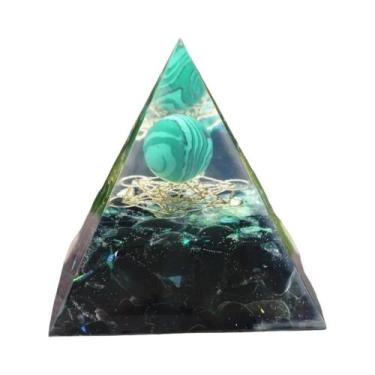 Imagem de Pirâmide De Orgonita De Ametista, Gerador De Energia De Cristal De Cur