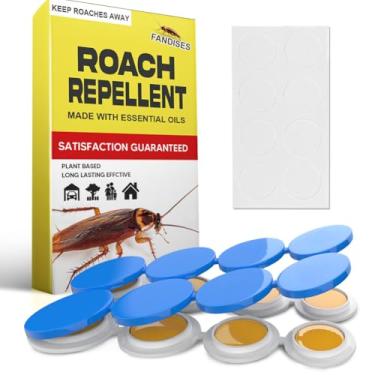 Imagem de MKVBIF Repelente de baratas para ambientes internos, repelente de baratas seguro para animais de estimação, dissuasor de baratas, controle de baratas, livre de baratas, fácil de usar, ideal para áreas