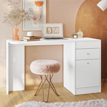 Imagem de Penteadeira Camarim Arya Branco com Espelho - CASA H