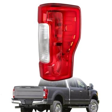 Imagem de Thomletha Substituição para F250 F350 2017-2019 Luz traseira externa do lado do passageiro RH HC3Z13404D HC3Z13404F FO2801256