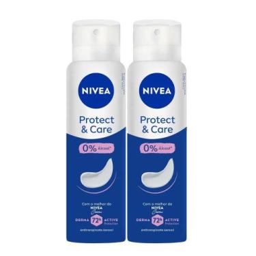 Imagem de Kit Desodorante Aerosol Nivea Protect & Care 150ml - 2 unidades - NÍVE