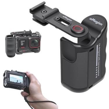 Imagem de Coyktonty Suporte de alça de câmera para Insta360 Ace Pro2/Ace Pro, suporte de extensão de câmera com botão de obturador para DJI Action 5 Pro/4 3 GoPro Hero 13 12 11 10 9