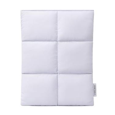 Imagem de Comfyable Capa para tablet Puffy de 7 a 8 polegadas compatível com iPad mini 7 2024 A17 Pro, Mini 6 2021 A15, capa acolchoada para transporte de tablet para mulheres e homens, lavanda