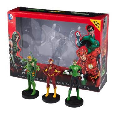 Imagem de Box de Luxo - Miniaturas Dc Masterpiece - Liga da Justiça - Action Fig